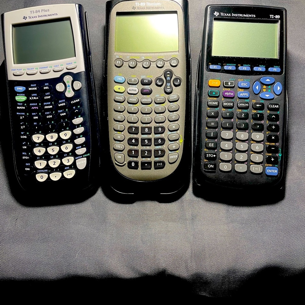 Texas Instruments Graphing Calculator Combo